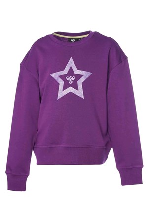 Hummel Leia Çocuk Sweatshirt 922012-9825 Mor