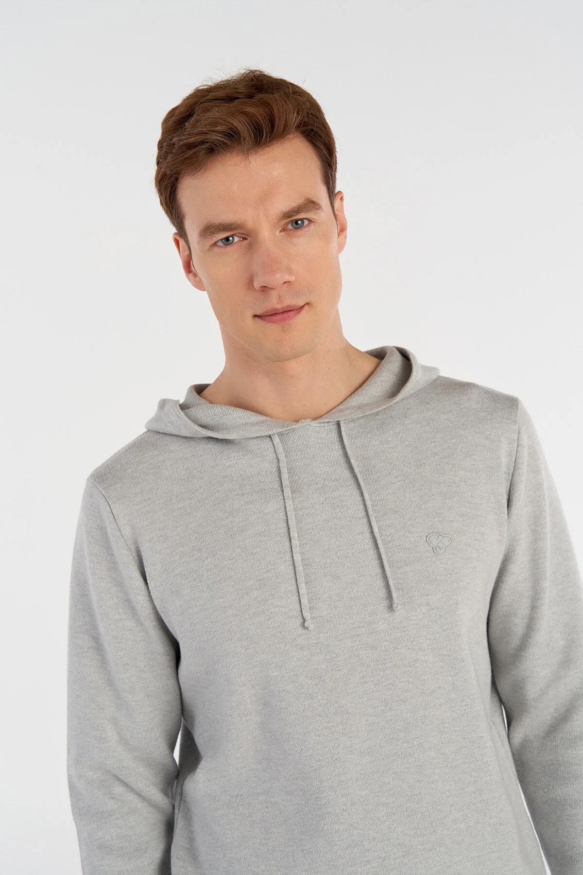 Hummel Lenz Knit Erkek Sweatshirt 922019-1968 Gri