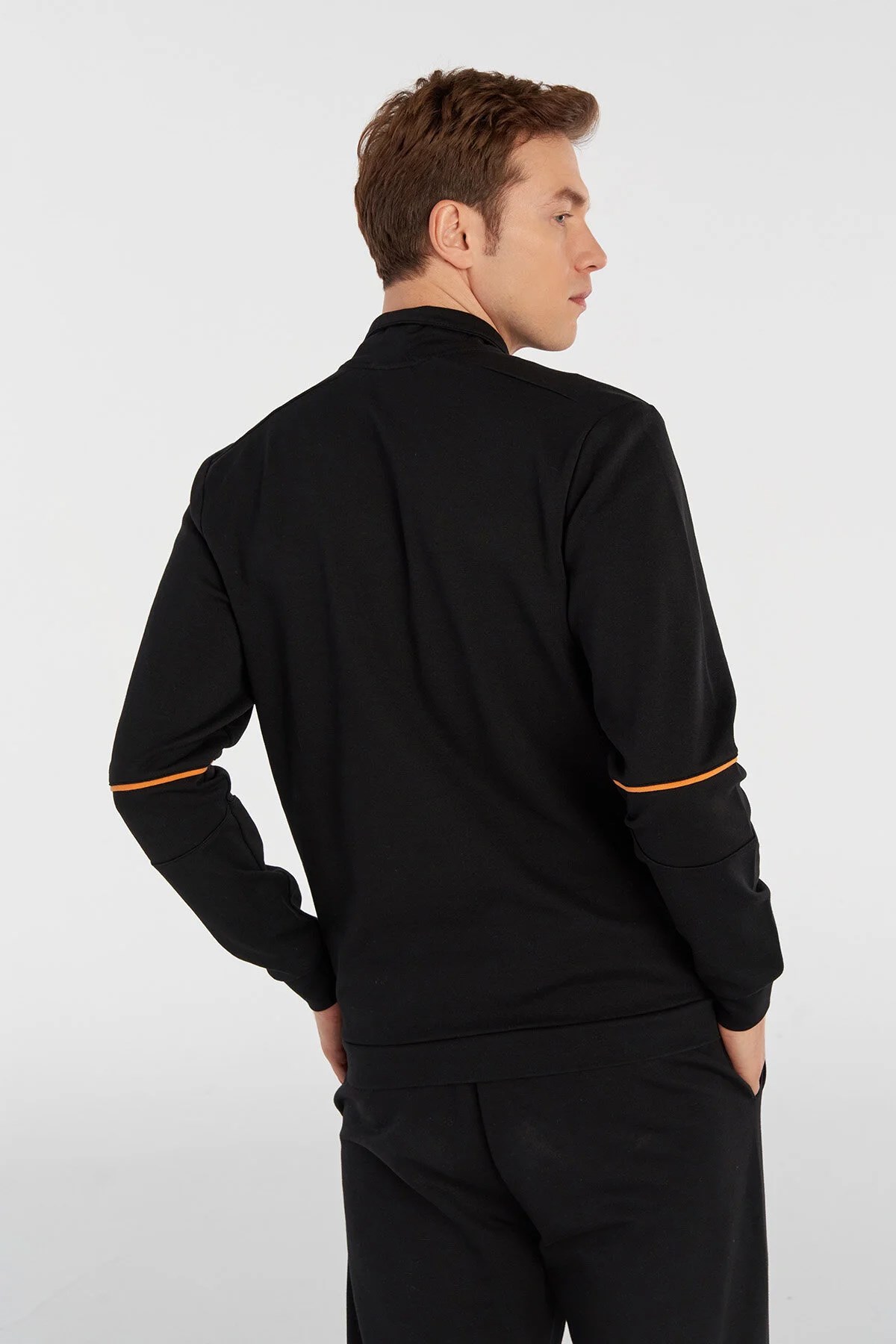 Hummel Philip Zip Erkek Sweatshirt 922054-2001 Siyah