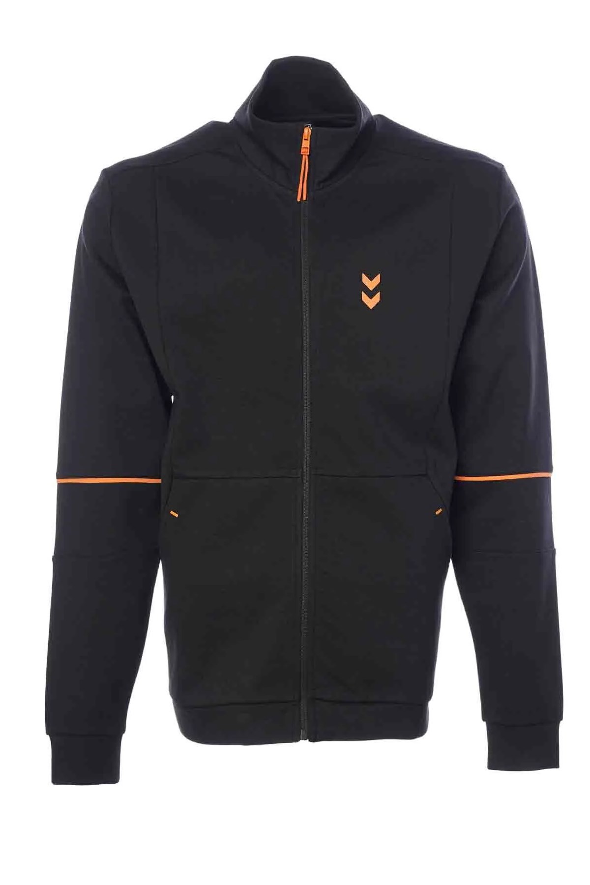 Hummel Philip Zip Erkek Sweatshirt 922054-2001 Siyah