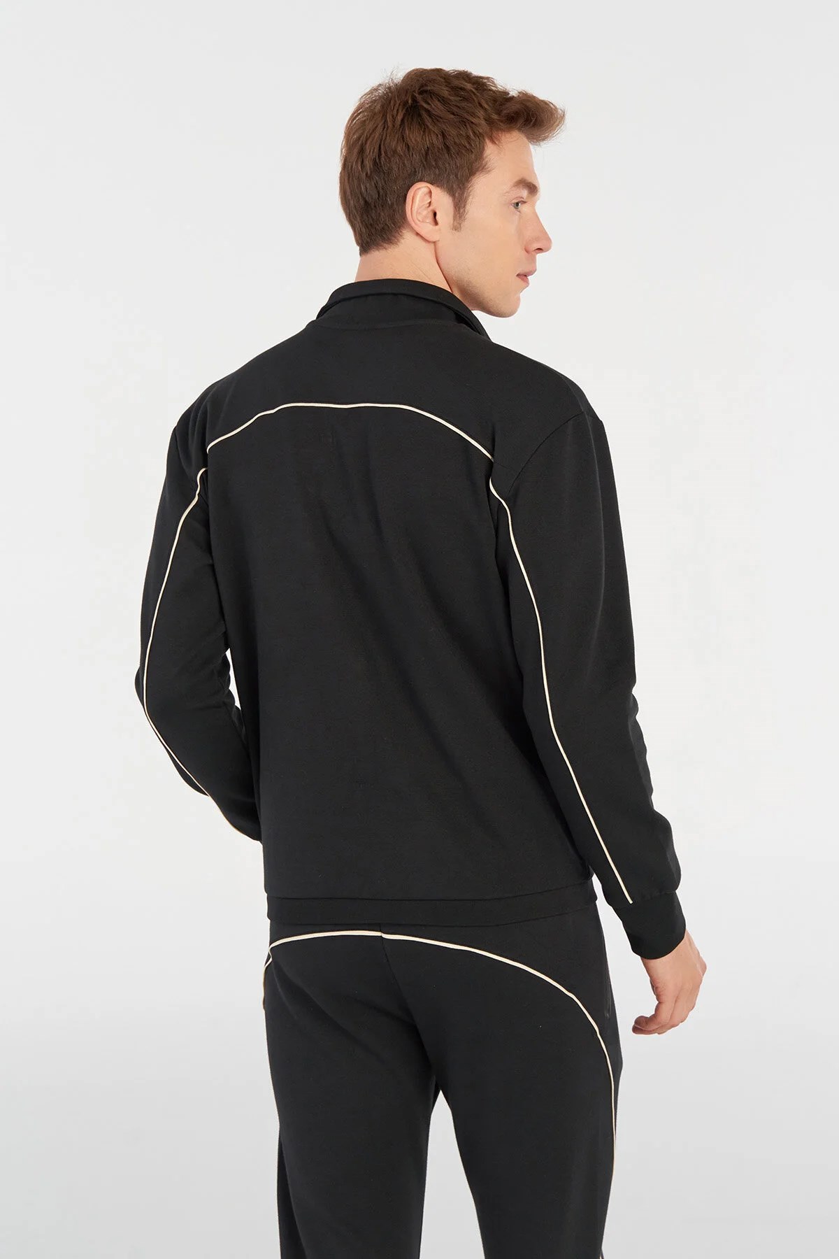 Hummel Royal Zip Erkek Sweatshirt 922060-2001 Siyah