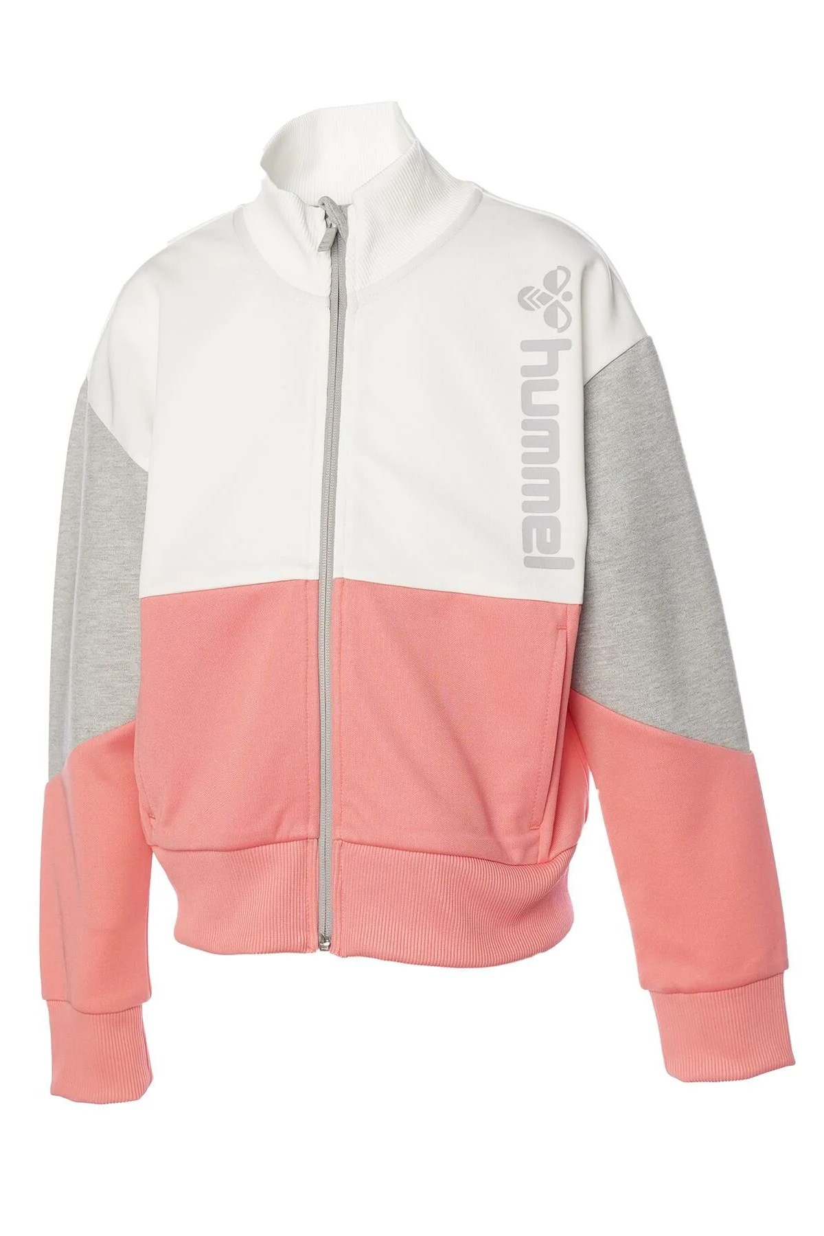 Hummel Taja Zip Jacet Çocuk Sweatshirt 922072-9003 Beyaz