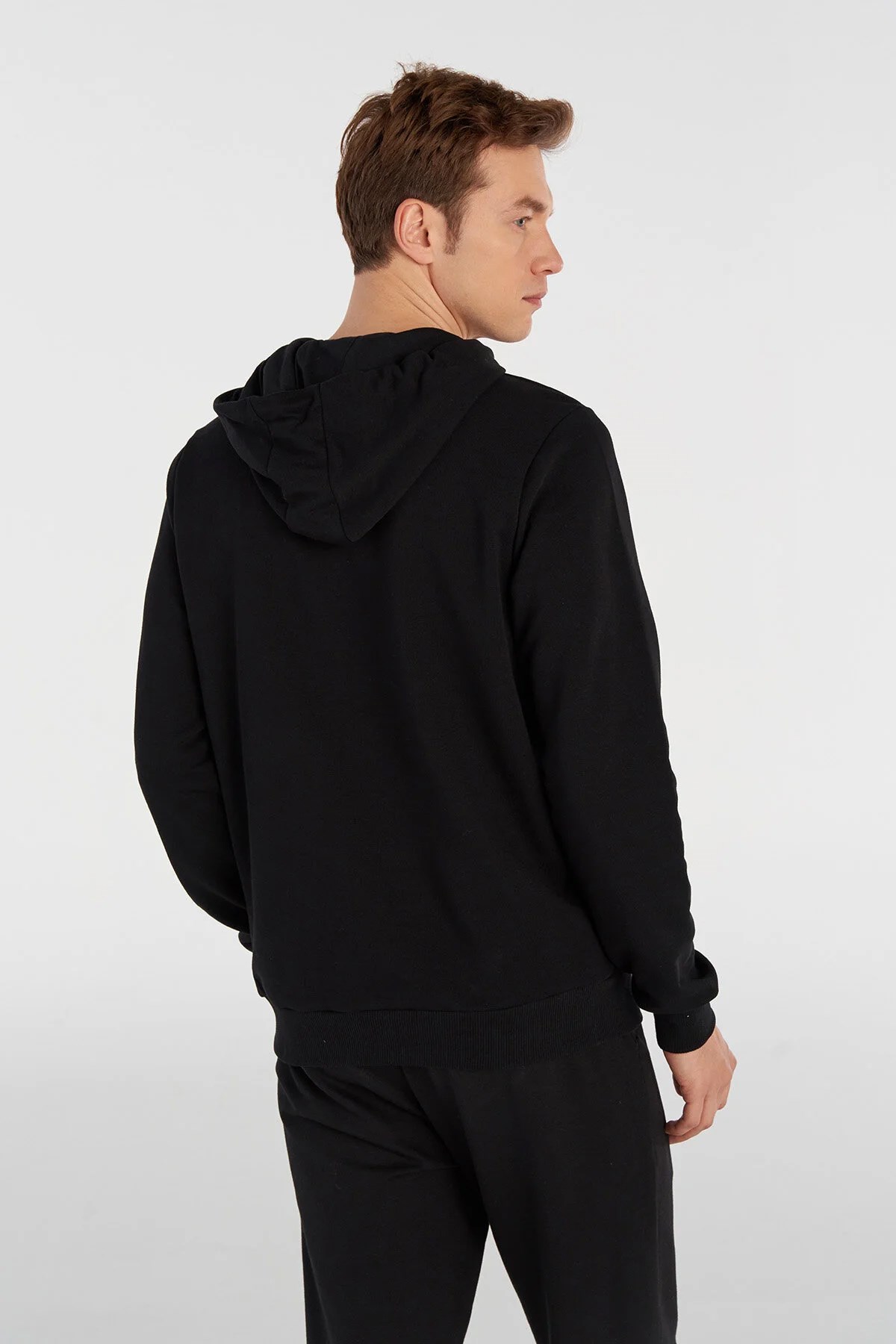 Hummel T-Ic Ico Erkek Sweatshirt Siyah