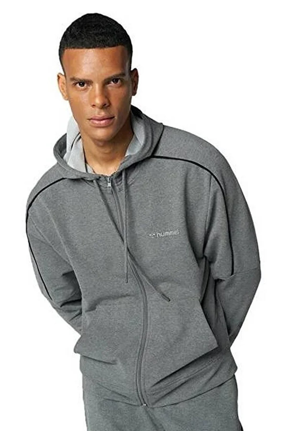 Hummel Mese Erkek Sweatshirt 92210-2833 Antrasit