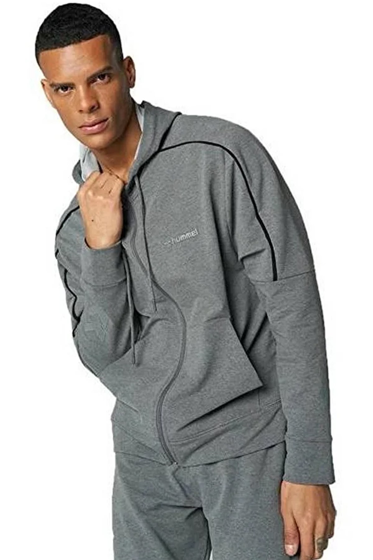 Hummel Mese Erkek Sweatshirt 92210-2833 Antrasit
