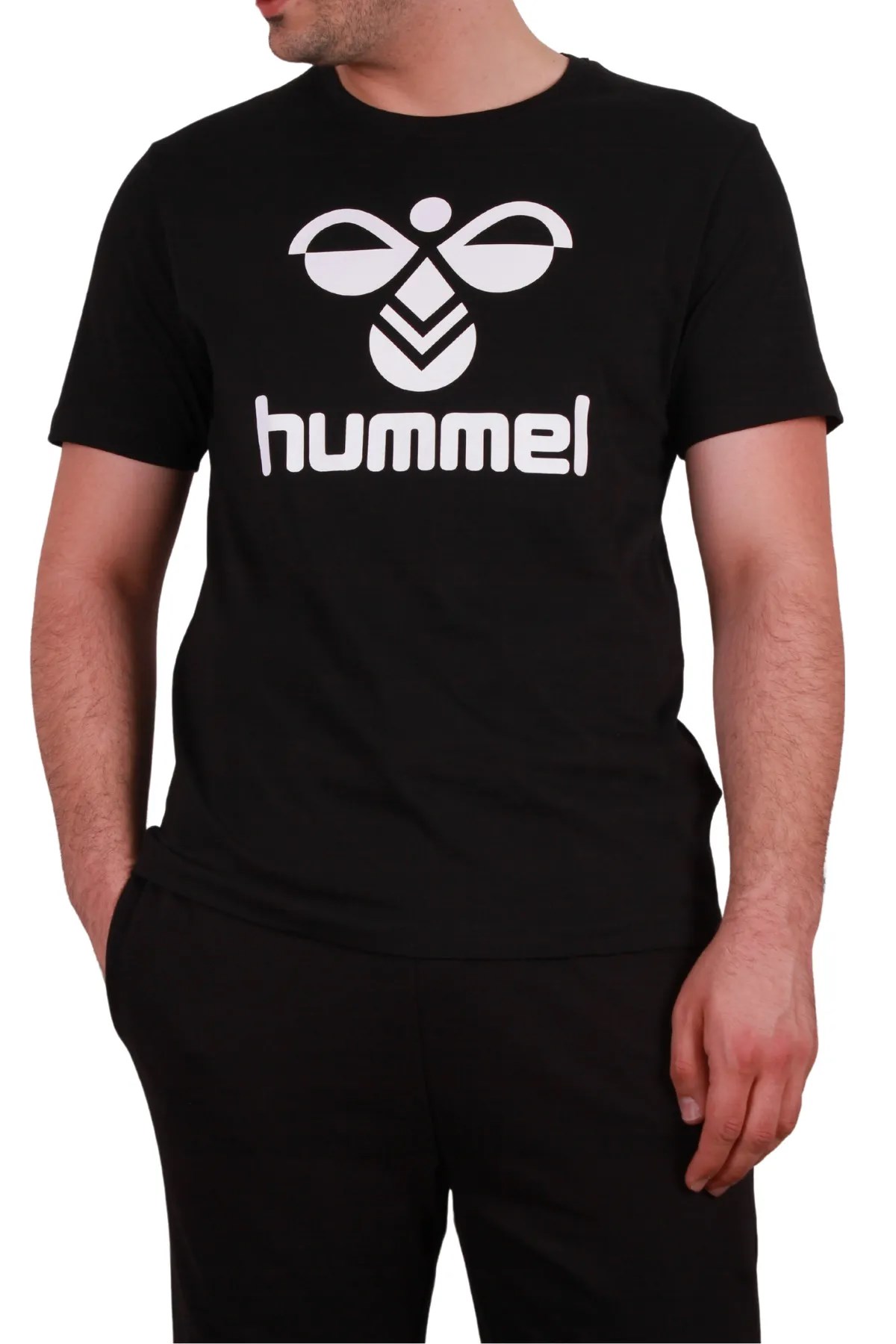 Hummel Senes Erkek Tişört 922217-2001 Siyah