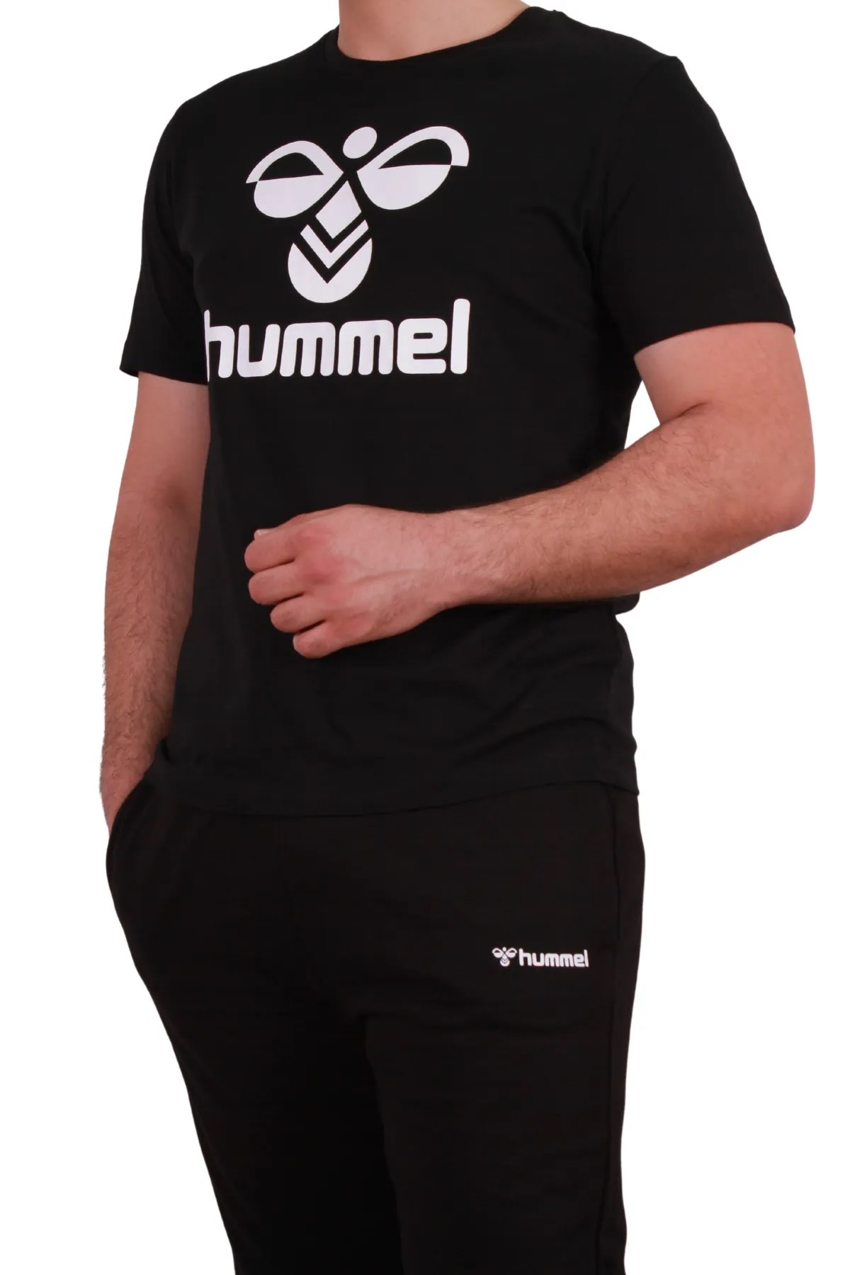 Hummel Senes Erkek Tişört 922217-2001 Siyah