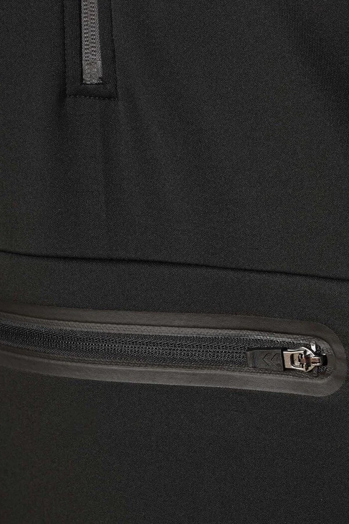 Hummel Loton Zip Nk Erkek Sweatshirt Siyah