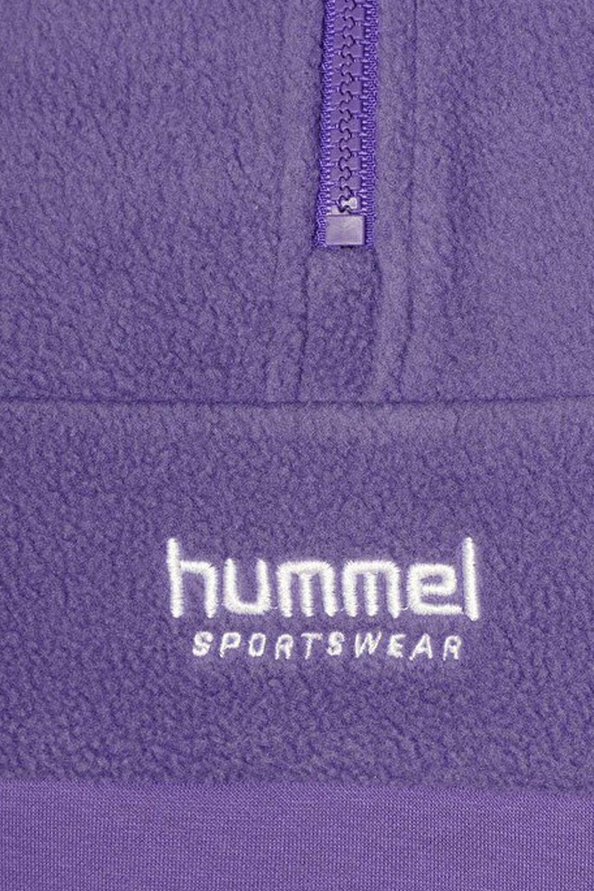 Hummel Adur Zip Neck Kadın Sweatshirt 922347-2893 Mor