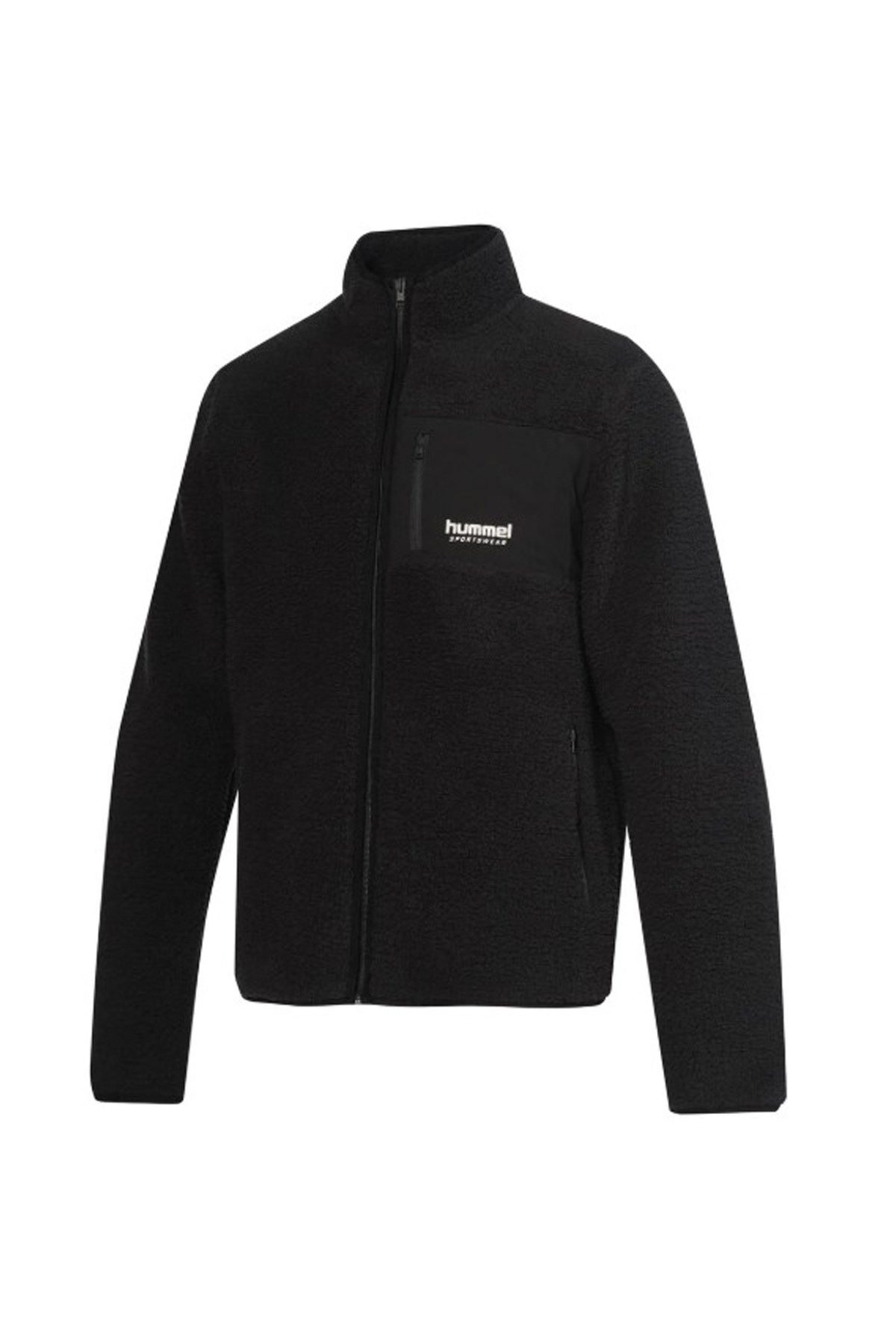 Hummel Arthur Sherpa Zip Erkek Sweatshirt 922361-2001 Siyah