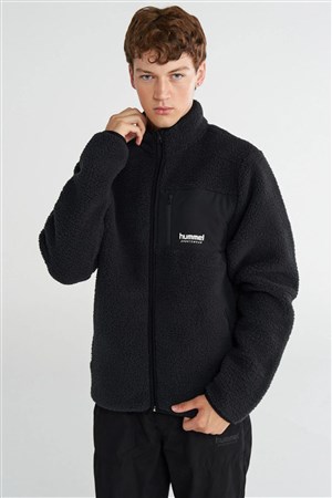 Hummel Arthur Sherpa Zip Erkek Sweatshirt 922361-2001 Siyah