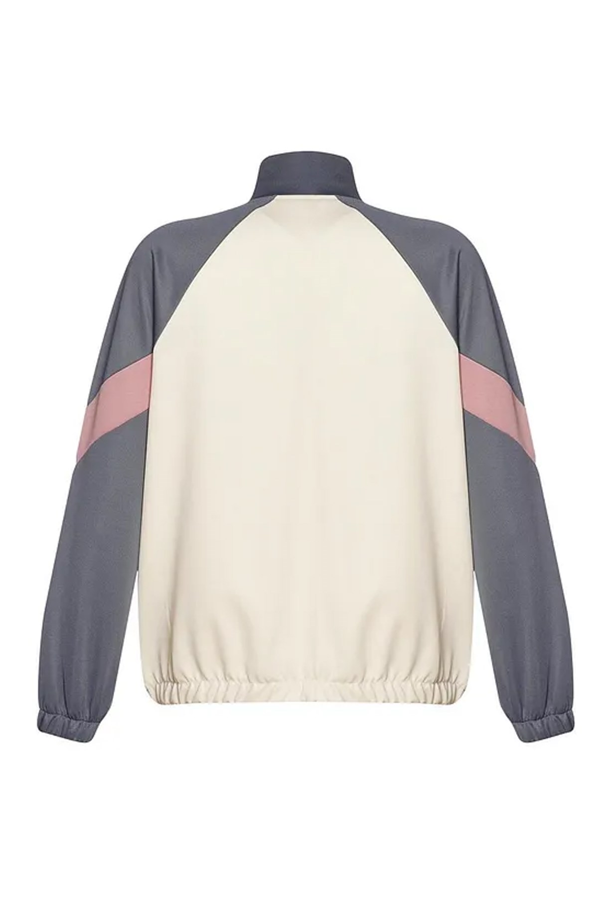 Hummel Harlow Zip Kadın Sweatshirt Bej