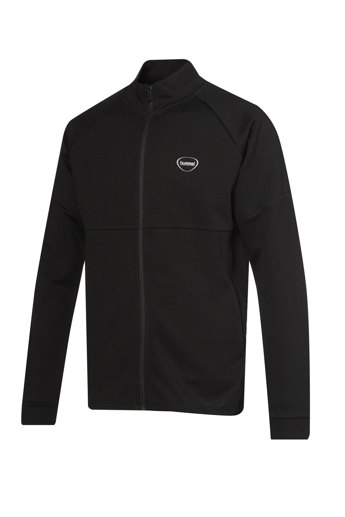 Hummel Inter Zip Erkek Sweatshirt Siyah