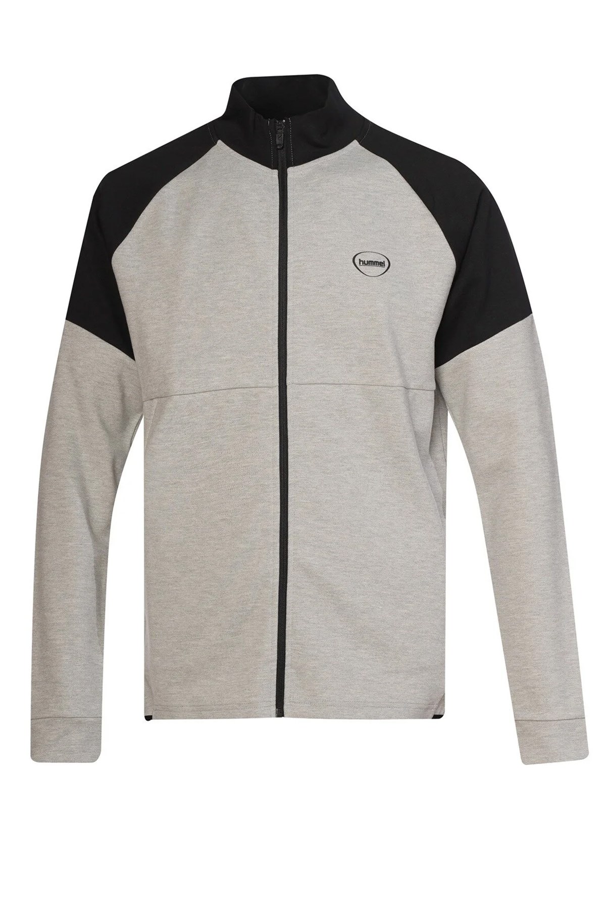Hummel Inter Zip Erkek Sweatshirt Siyah