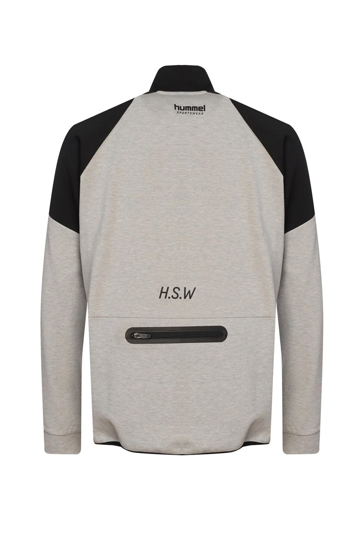 Hummel Inter Zip Erkek Sweatshirt Siyah