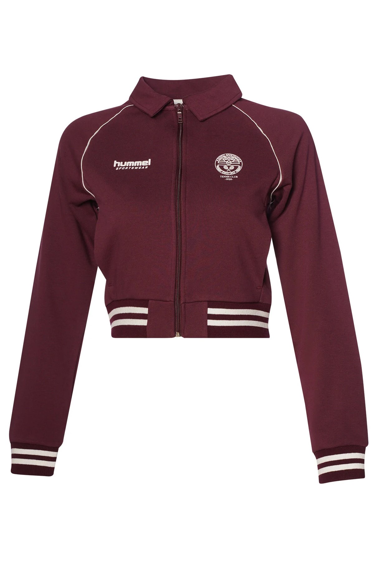 Hummel Jamal Zip Kadın Sweatshirt Mor