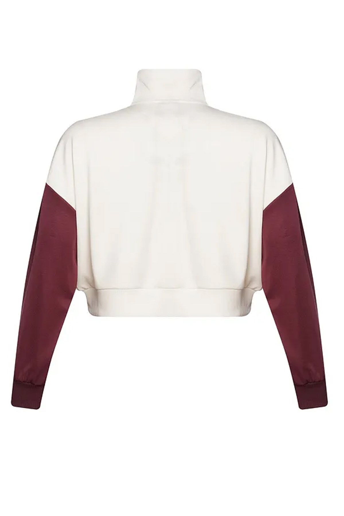 Hummel Jerome Zip Neck Kadın Sweatshirt Beyaz