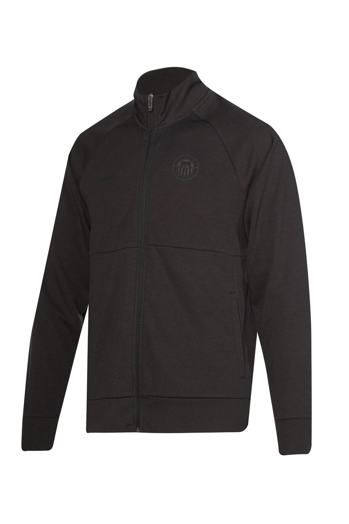 Hummel Mariner Zip Erkek Sweatshirt Siyah