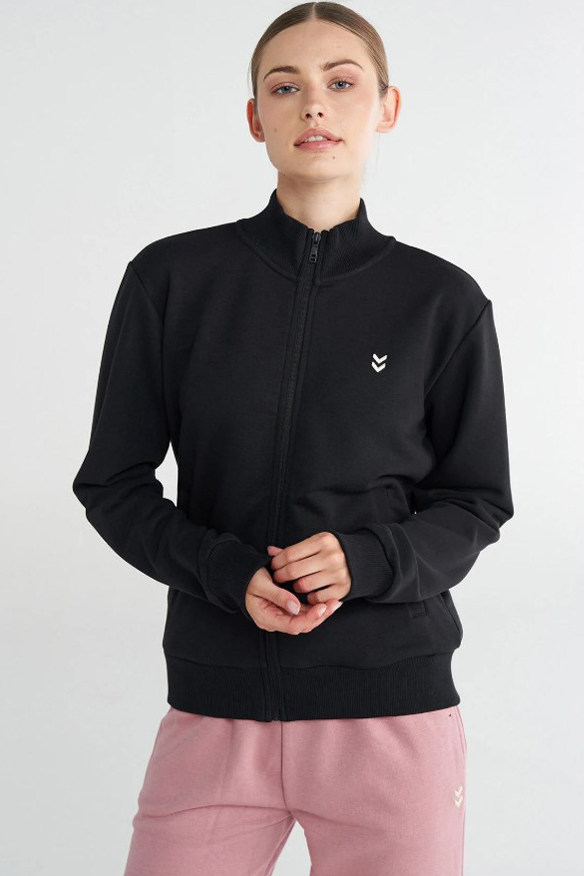Hummel Pulse Kadın Sweatshirt 922423-2001 Siyah