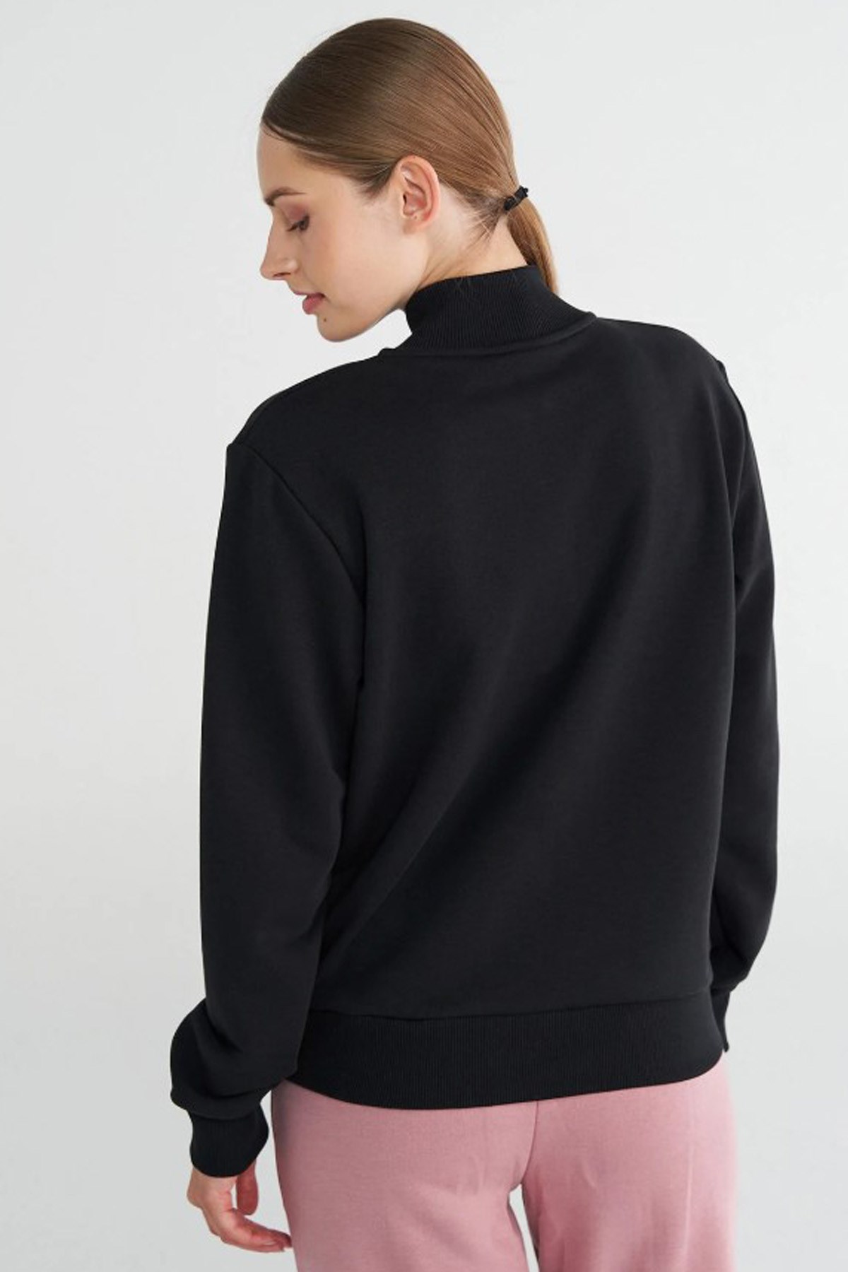 Hummel Pulse Kadın Sweatshirt 922423-2001 Siyah