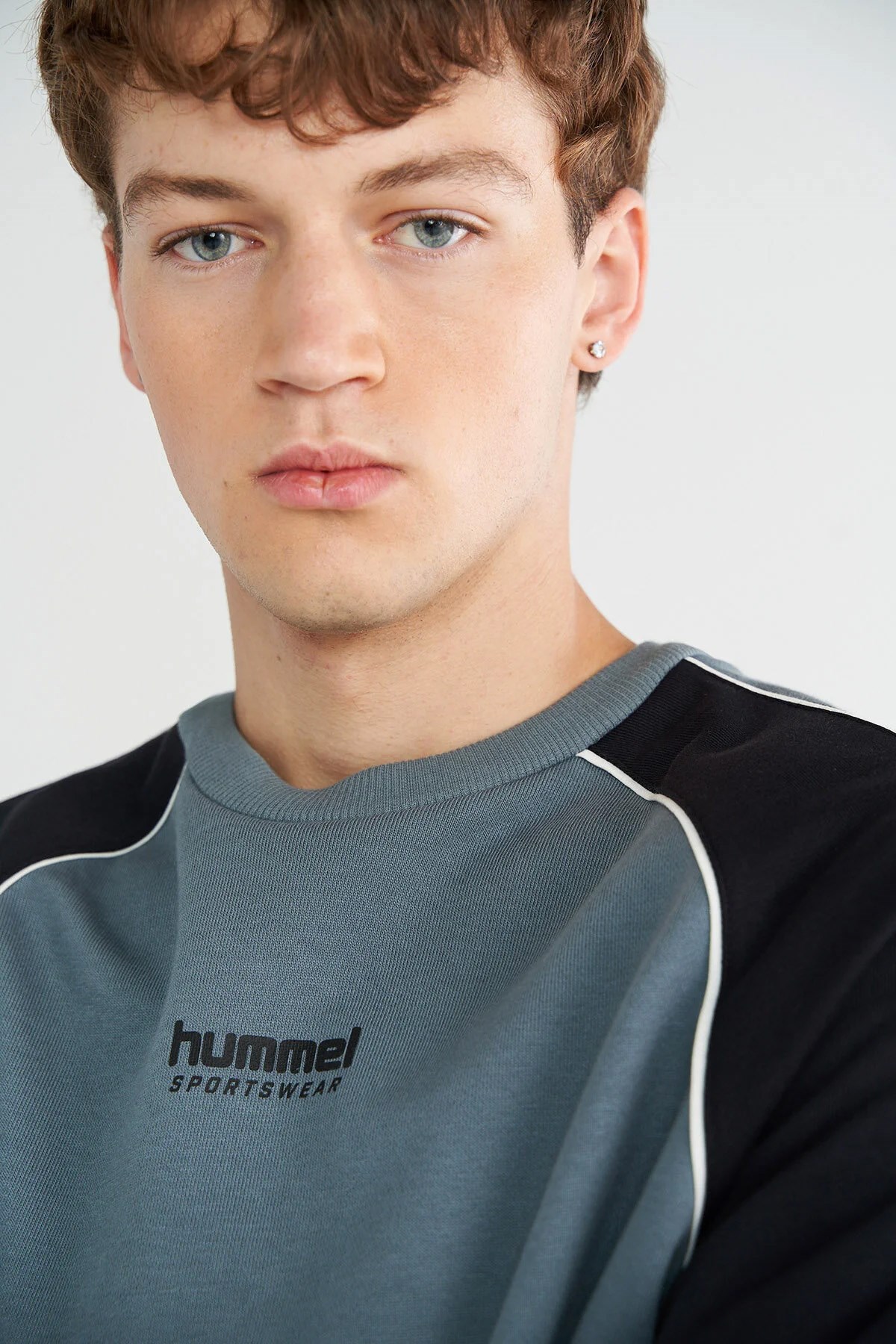 Hummel Royce Erkek Sweatshirt 922430-7319 Mavi
