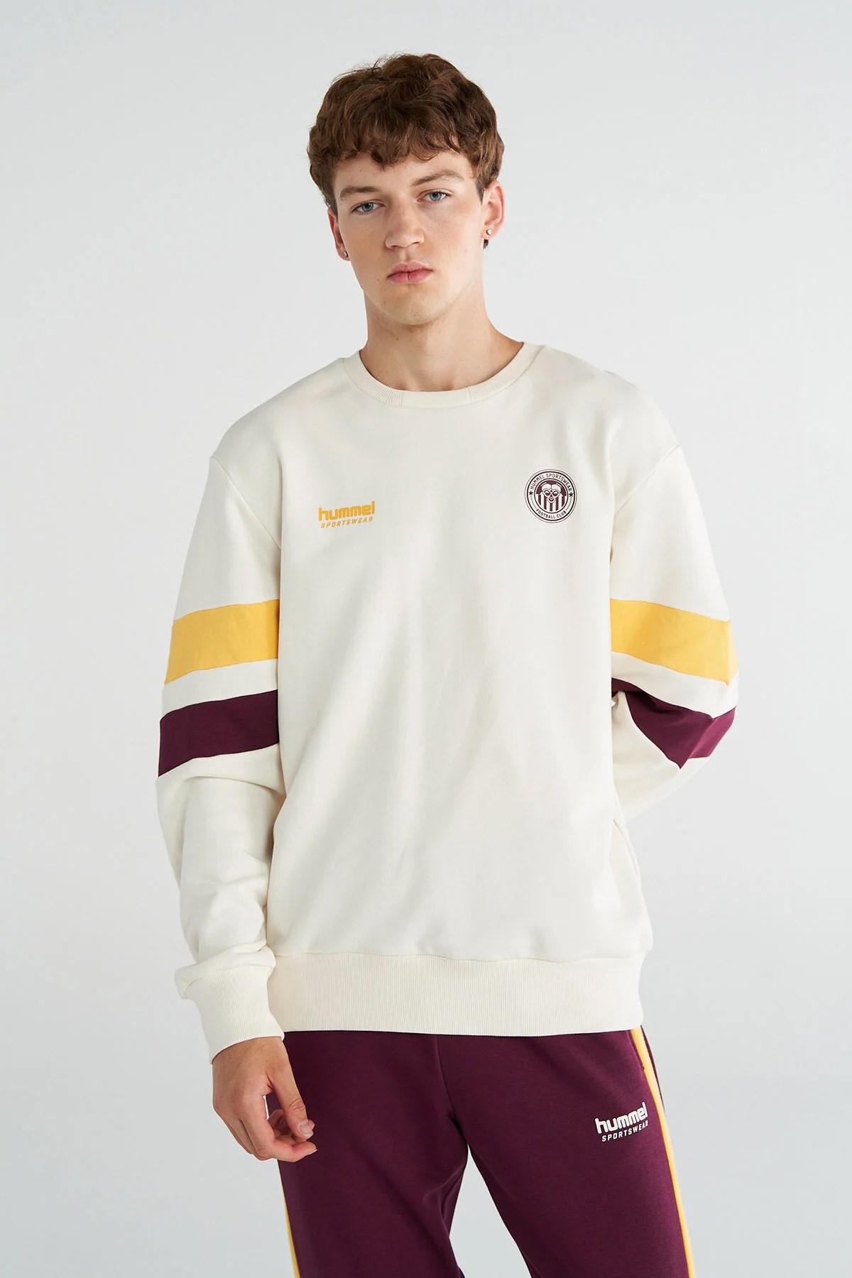 Hummel Seal Erkek Sweatshirt 922432-9157 Bej