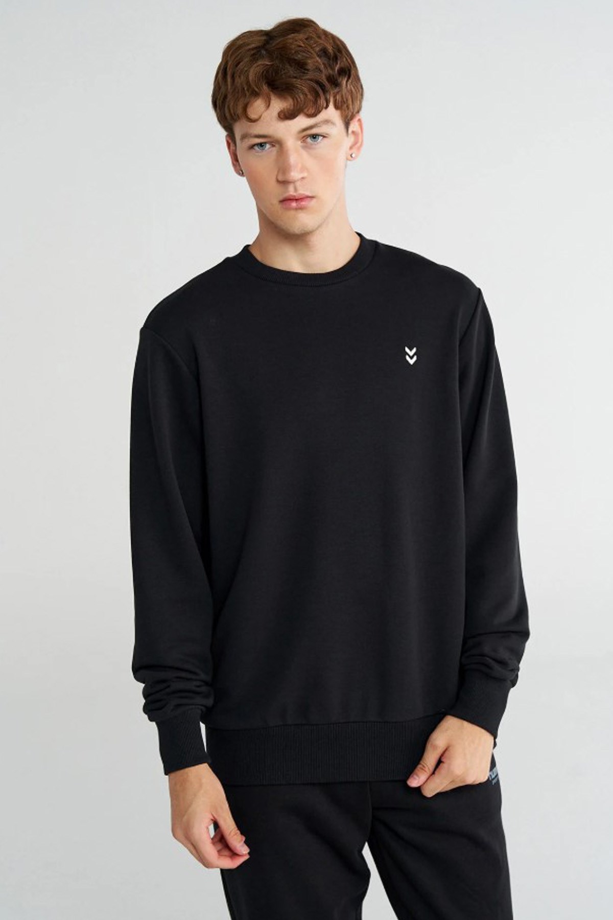 Hummel T-Pulse Erkek Sweatshirt 922442-2001 Siyah