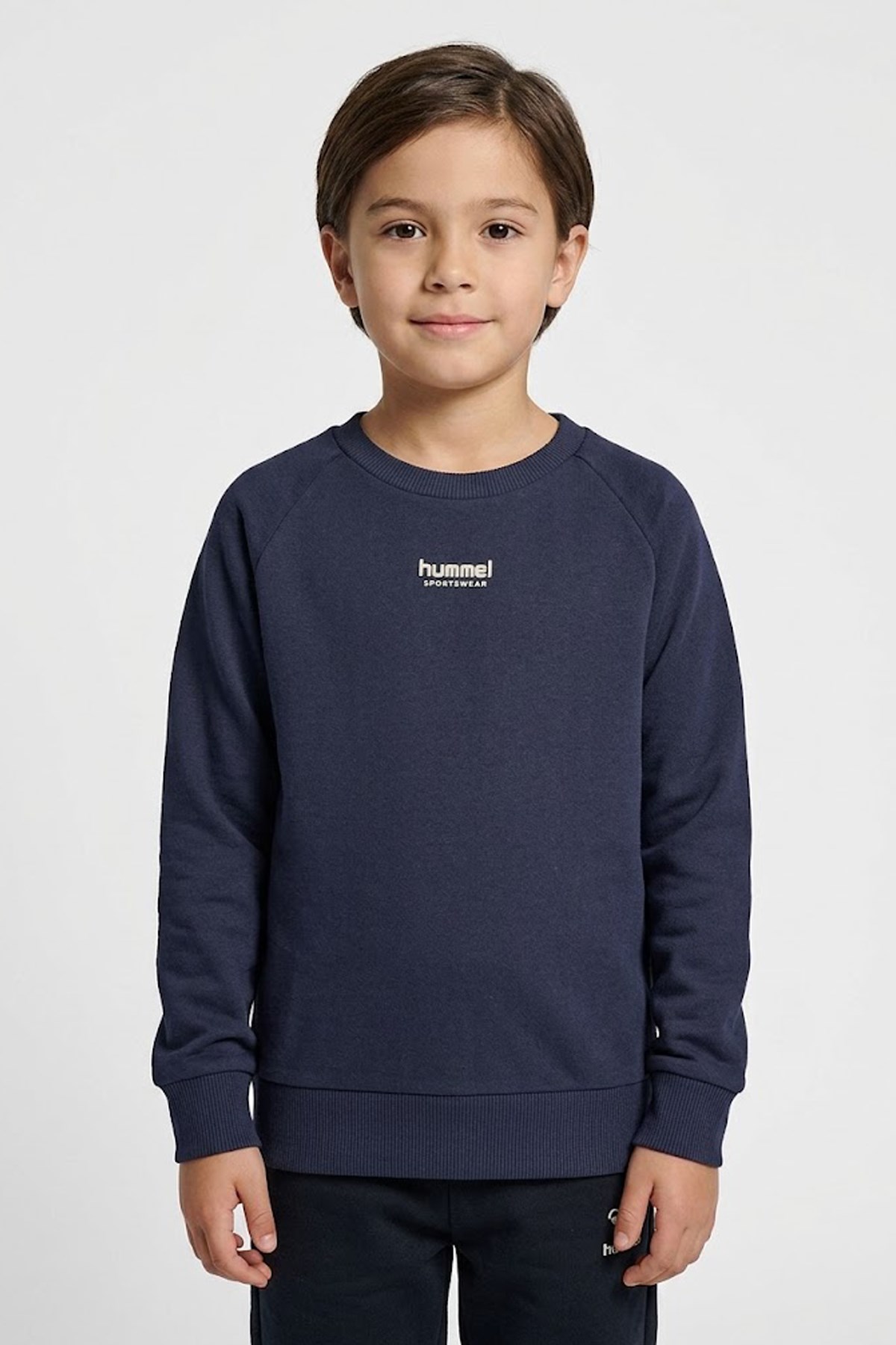 Hummel Alamur Çocuk Sweatshirt 922469-7459 Mavi