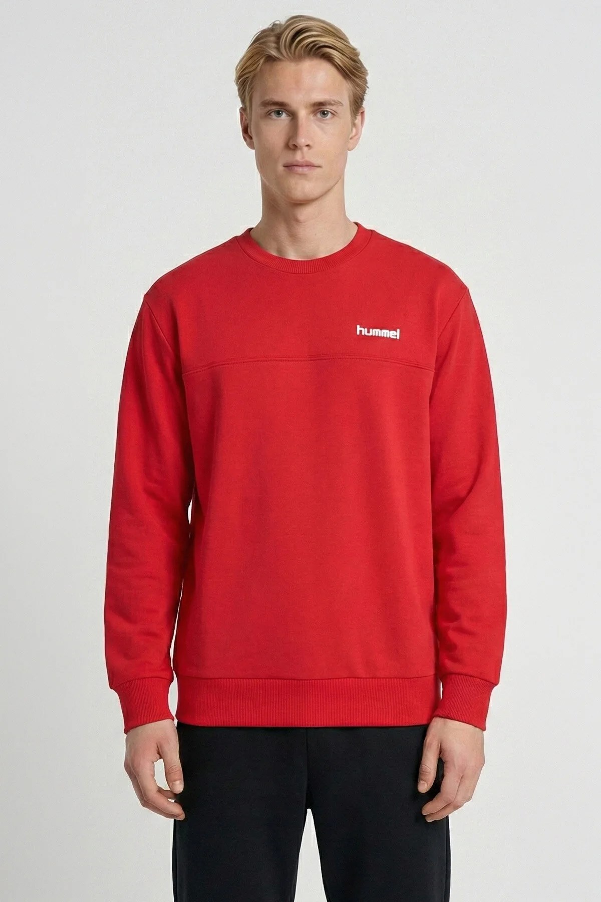 Hummel Vera Erkek Sweatshirt 922520-9829 Kırmızı