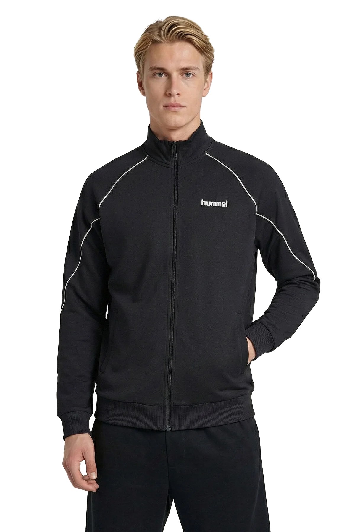 Hummel Yuca Erkek Sweatshirt 922533-2001 Siyah