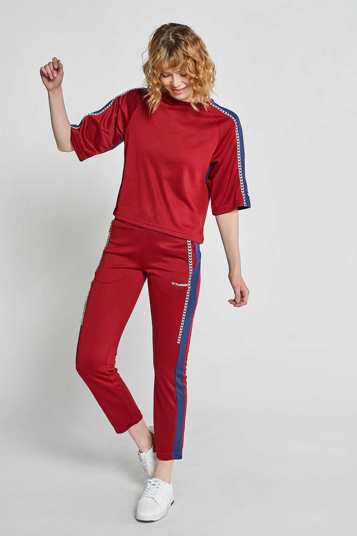 Hummel Onella  Kadın Eşofman Altı 931006-9966 Kırmızı