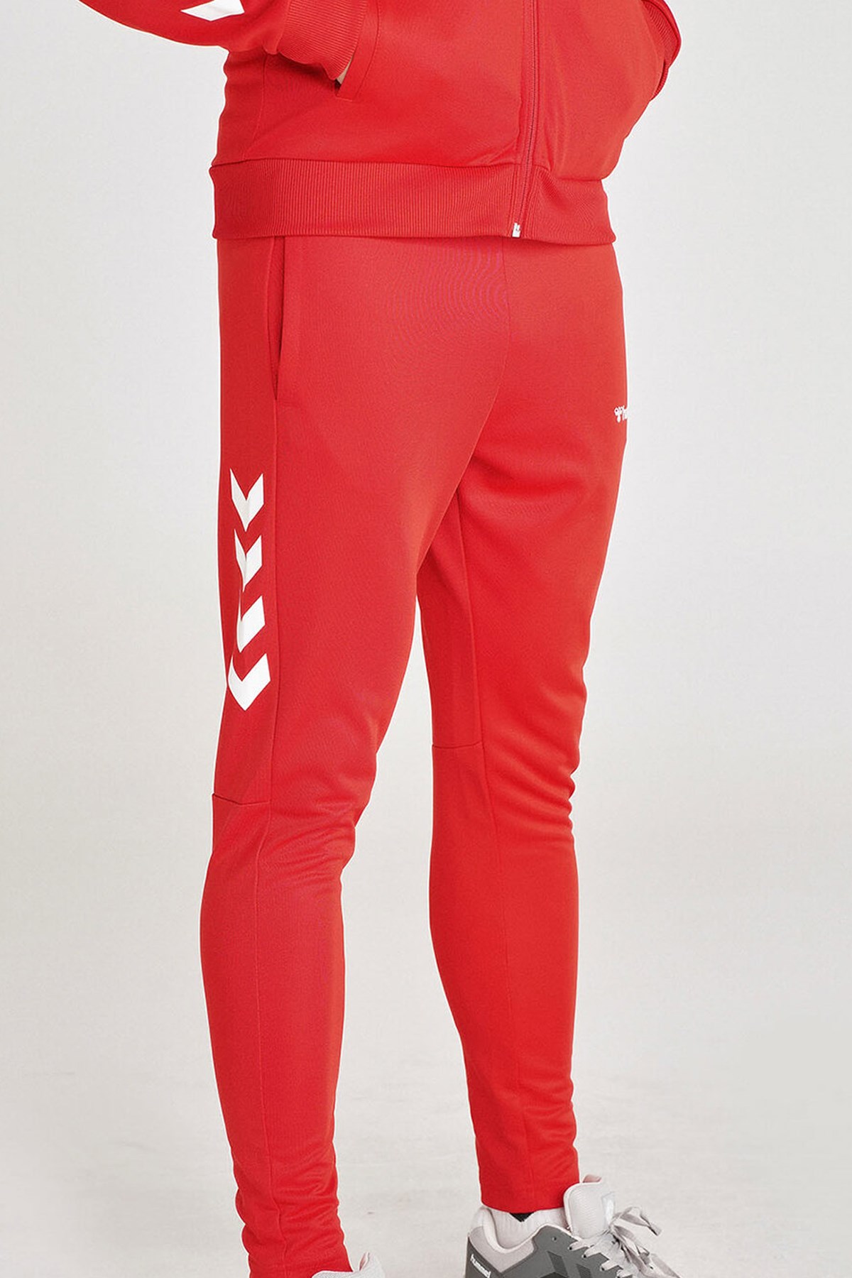 Hummel Falconzo Tapered Erkek Eşofman Altı 931076-1027 Kırmızı