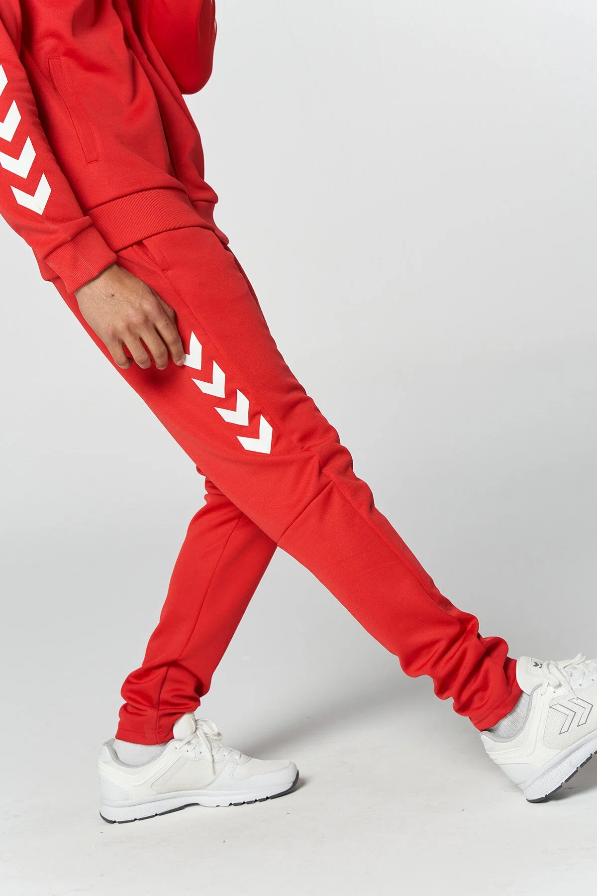 Hummel Falconzo Tapered Erkek Eşofman Altı 931076-3658 Kırmızı
