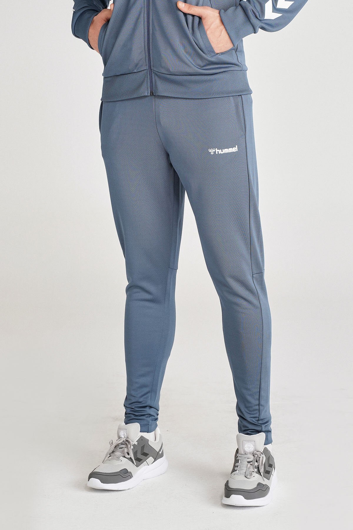 Hummel Falconzo Tapered Erkek Eşofman Altı 931076-7954 Mavi