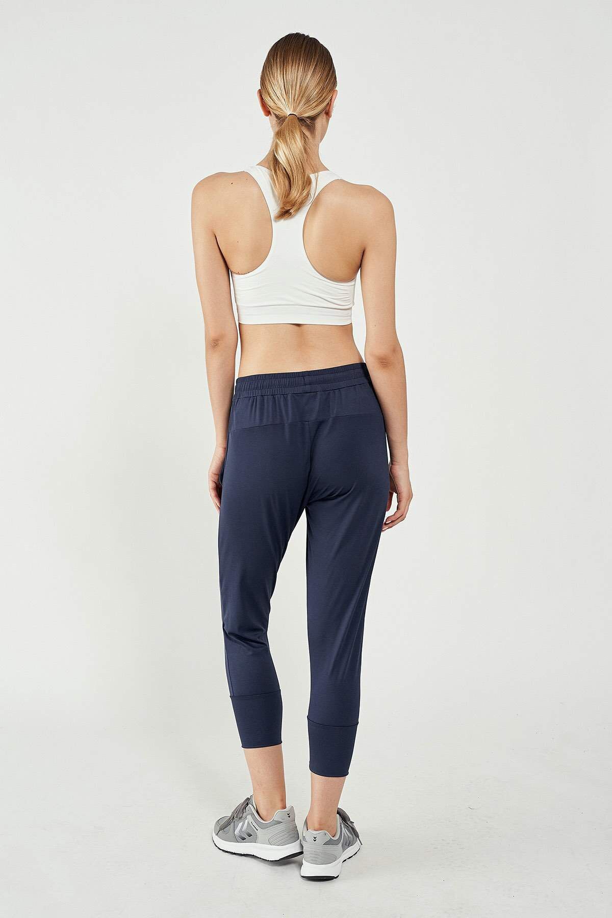 Hummel Kies Tapered  Kadın Eşofman Altı 931089-7429 Lacivert