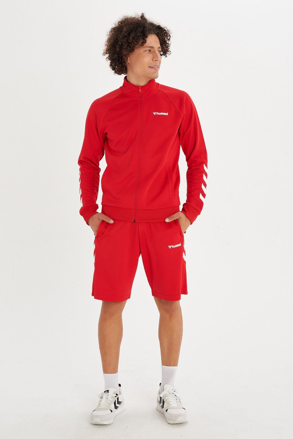 Hummel Falconzo Erkek Şort 931145-1301 Kırmızı