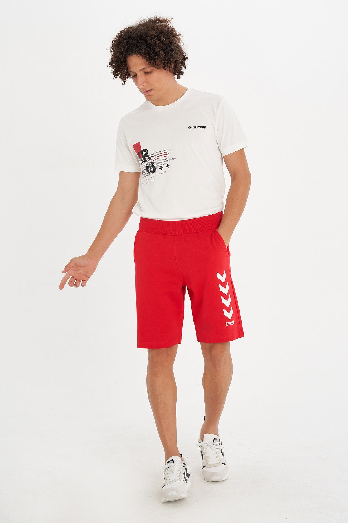Hummel Kens Erkek Şort 931152-1301 Kırmızı