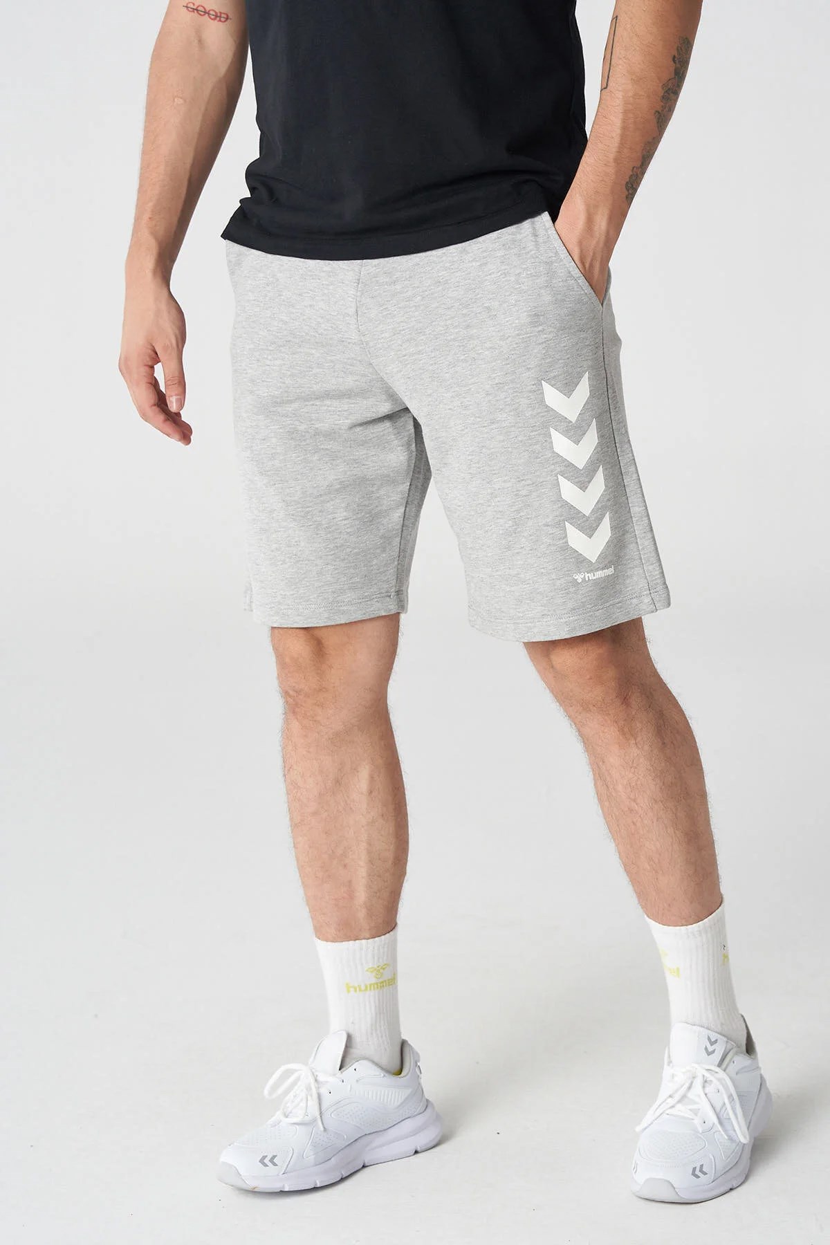 Hummel Kens Erkek Şort 931152-2006 Gri