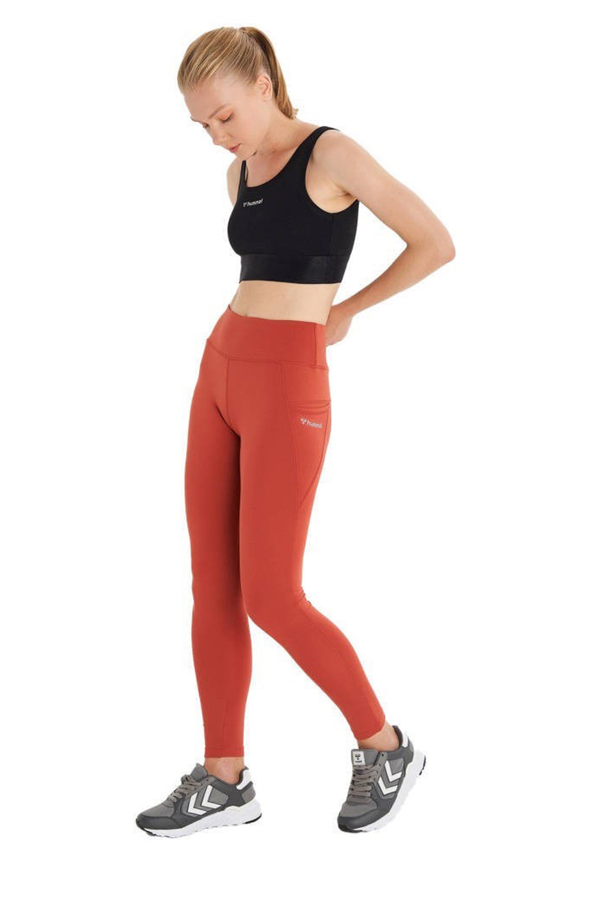 Hummel Bono Kadın Tayt 931192-1048 Turuncu