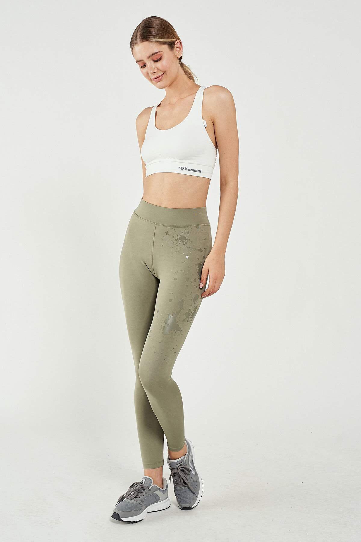 Hummel Etos  Kadın Tayt 931195-8062 Haki
