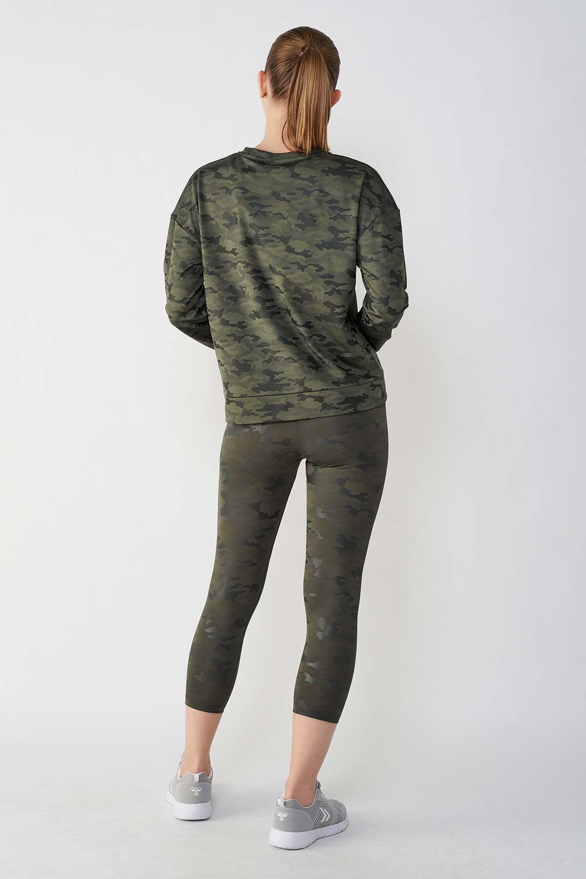 Hummel Apirka  Kadın Tayt 931219-1323 Haki