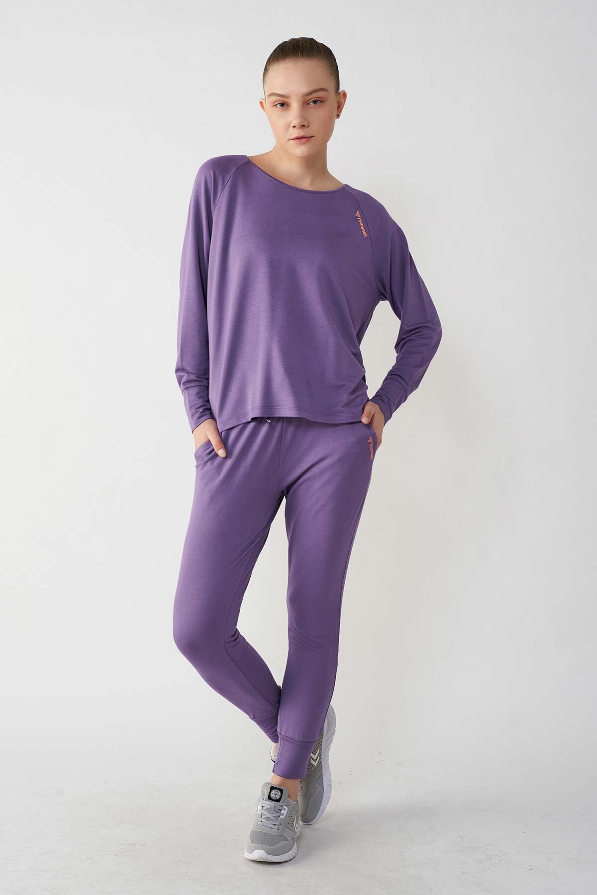 Hummel Cuenca Tapered  Kadın Eşofman Altı 931252-1317 Mor