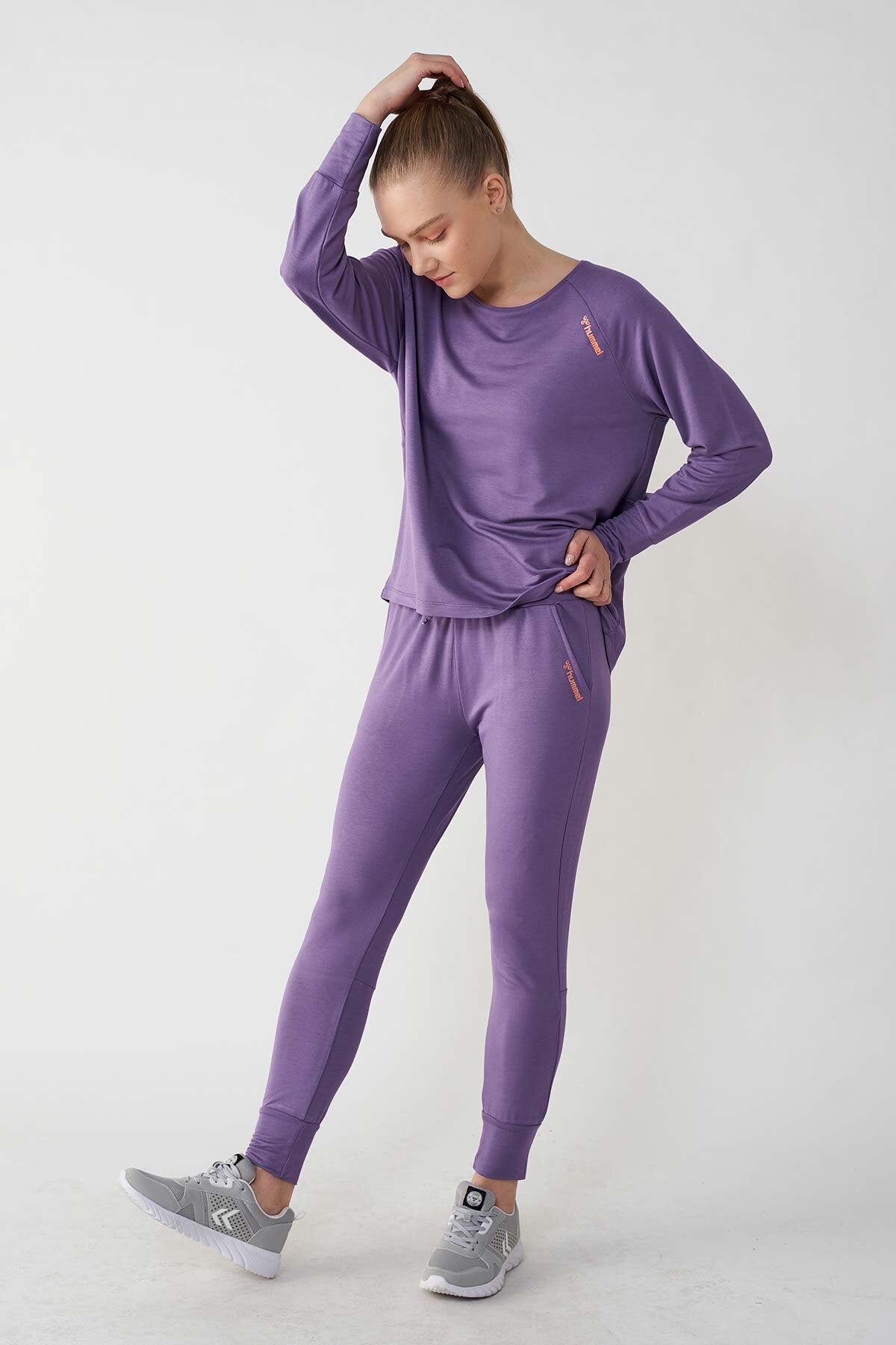 Hummel Cuenca Tapered  Kadın Eşofman Altı 931252-1317 Mor