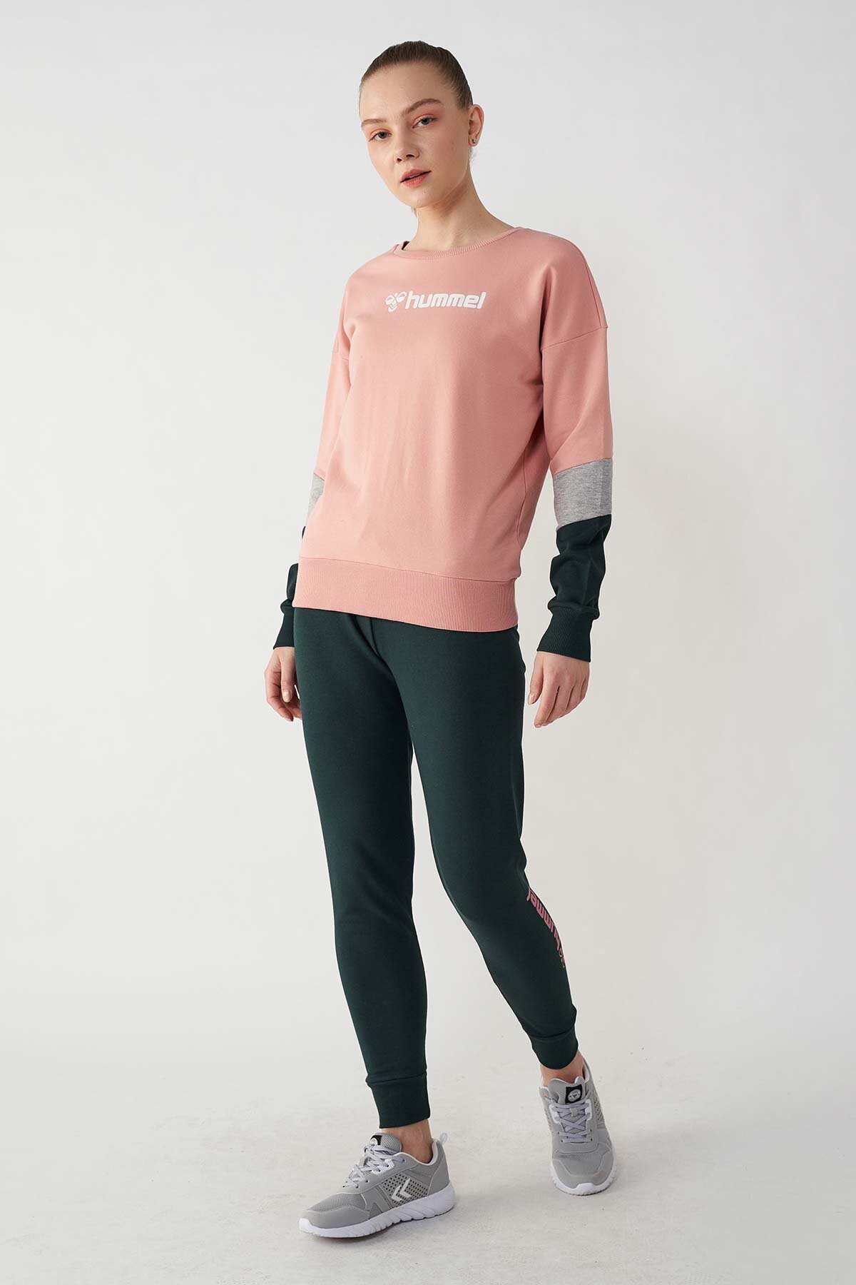 Hummel Hallsstad  Kadın Eşofman Altı 931270-1308 Yeşil