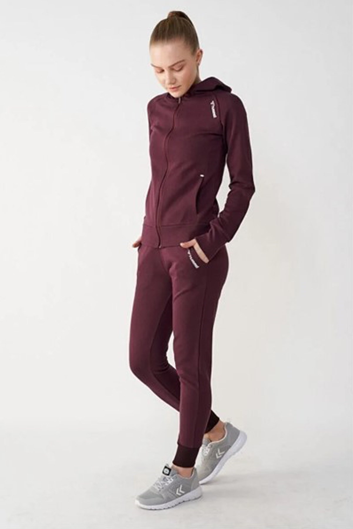 Hummel İnter Kadın Eşofman Altı 931276-1325 Bordo