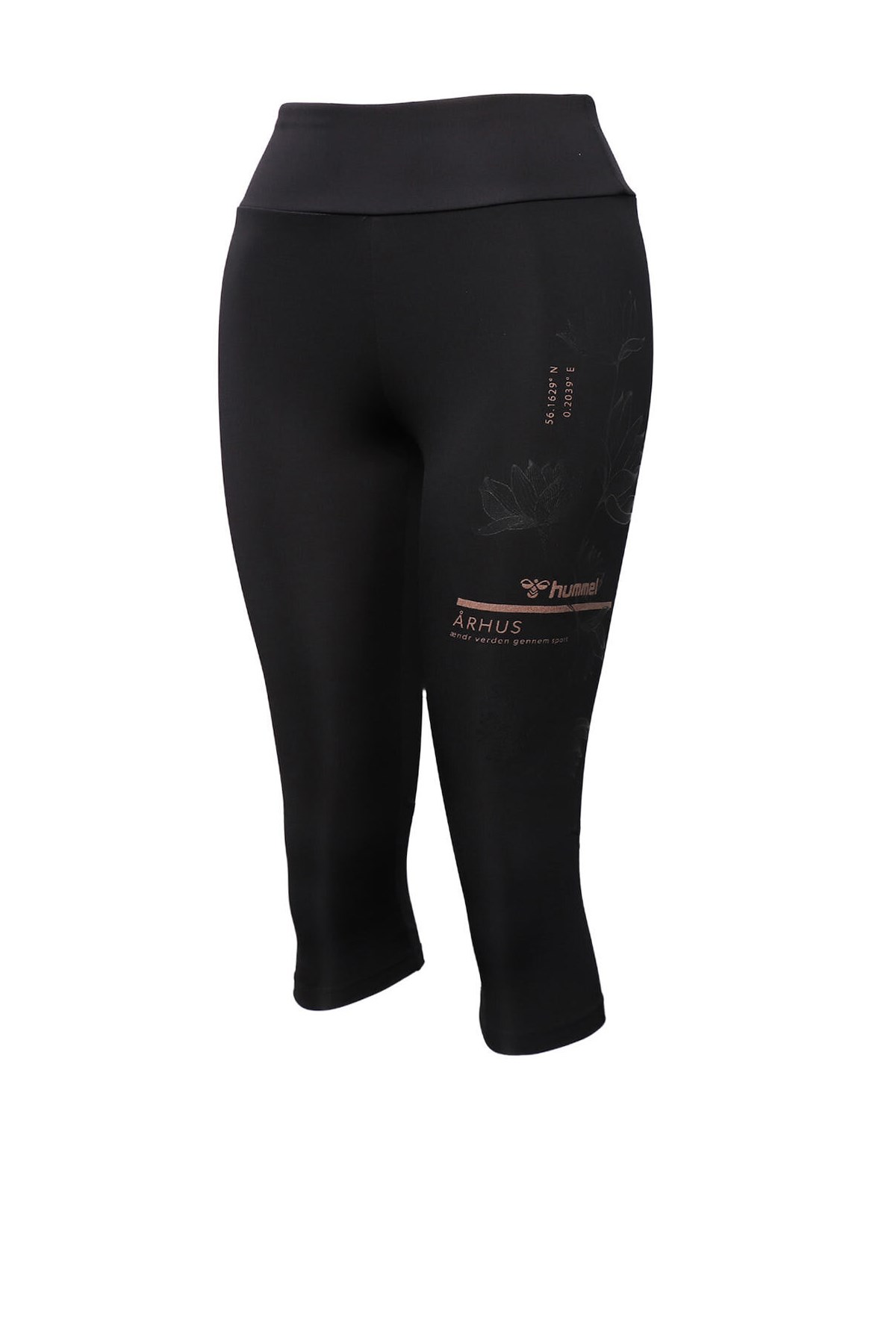 Hummel Flora 3/4  Kadın Tayt 931397-2001 Siyah