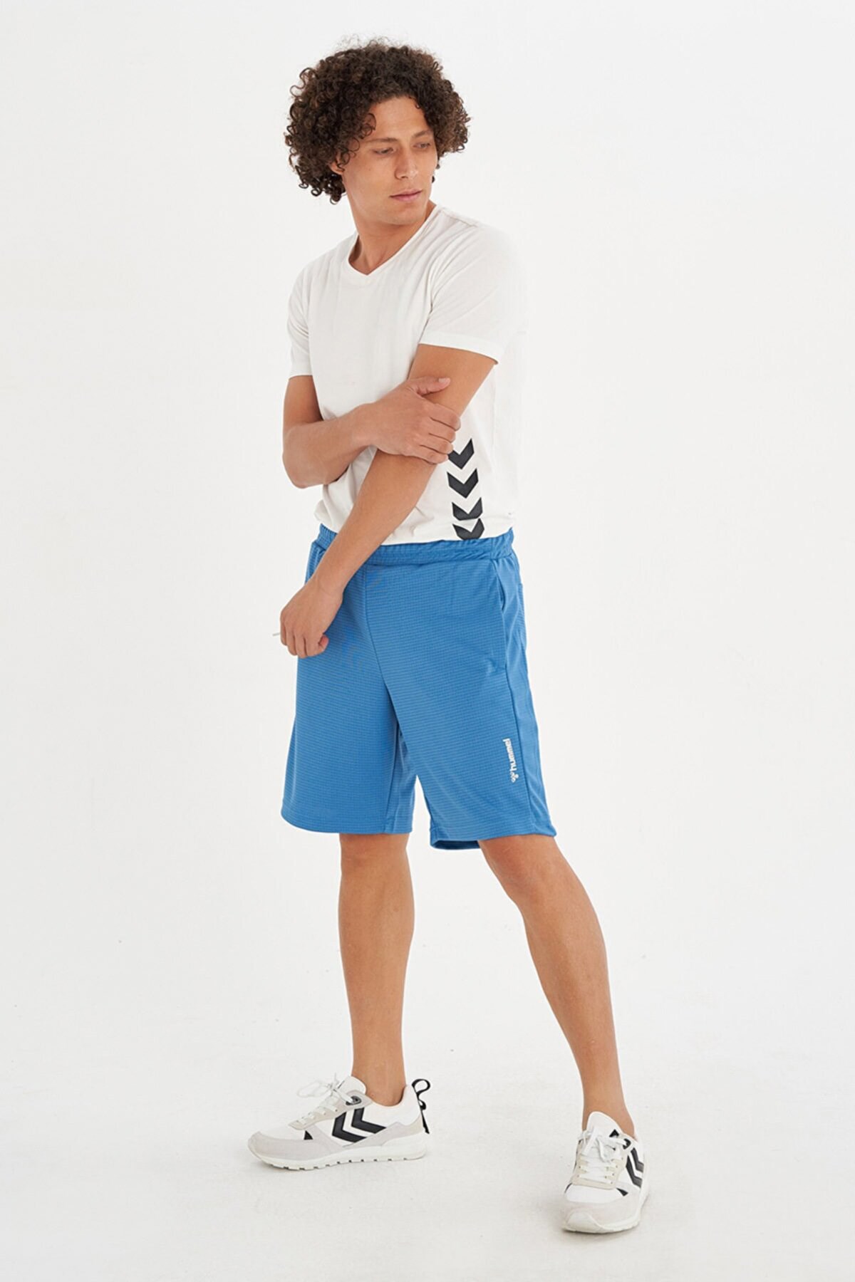 Hummel Saignon  Erkek Şort 931450-2107 Açık Mavi