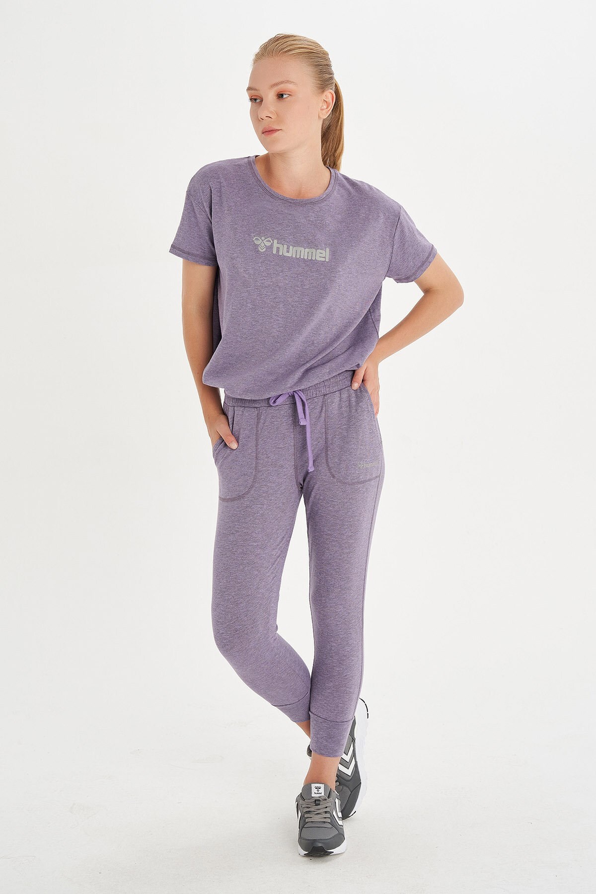 Hummel Sienna  Kadın Eşofman Altı 931454-2102 Mor