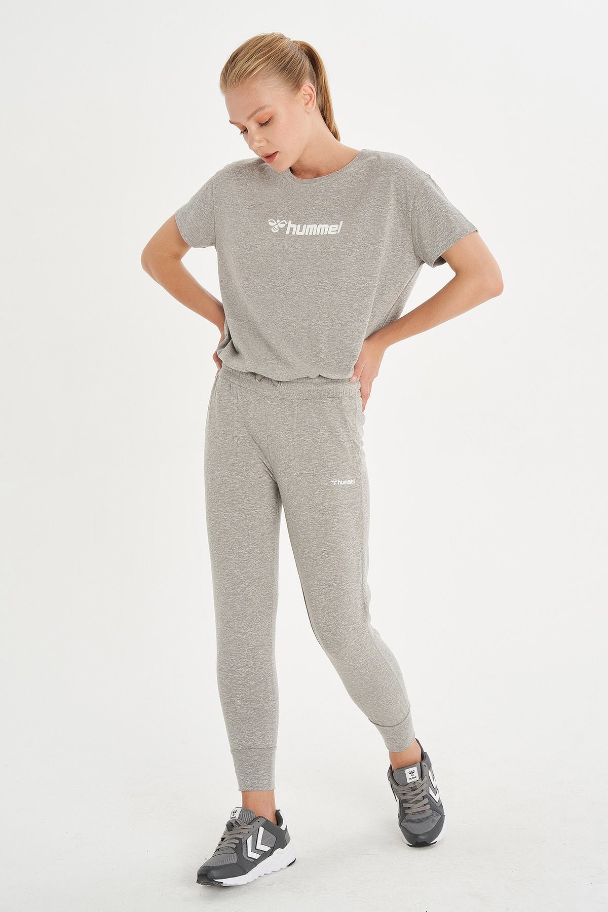 Hummel Sienna  Kadın Eşofman Altı 931454-9003 Beyaz