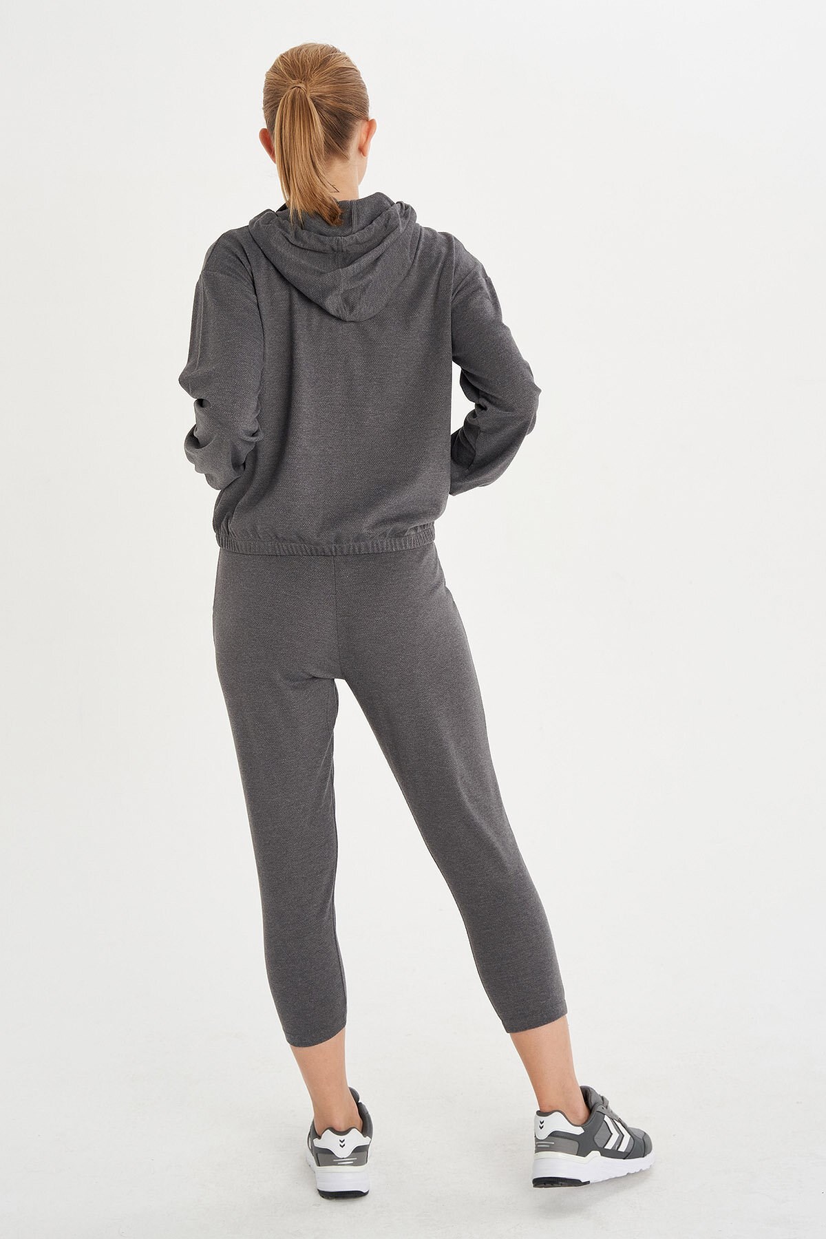 Hummel Tresi 7/8 Jogger Kadın Eşofman Altı 931460-2001 Siyah